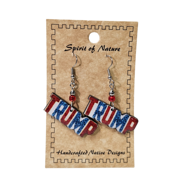 Trump 3 Earrings