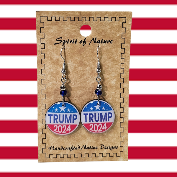 Trump 9 Earrings